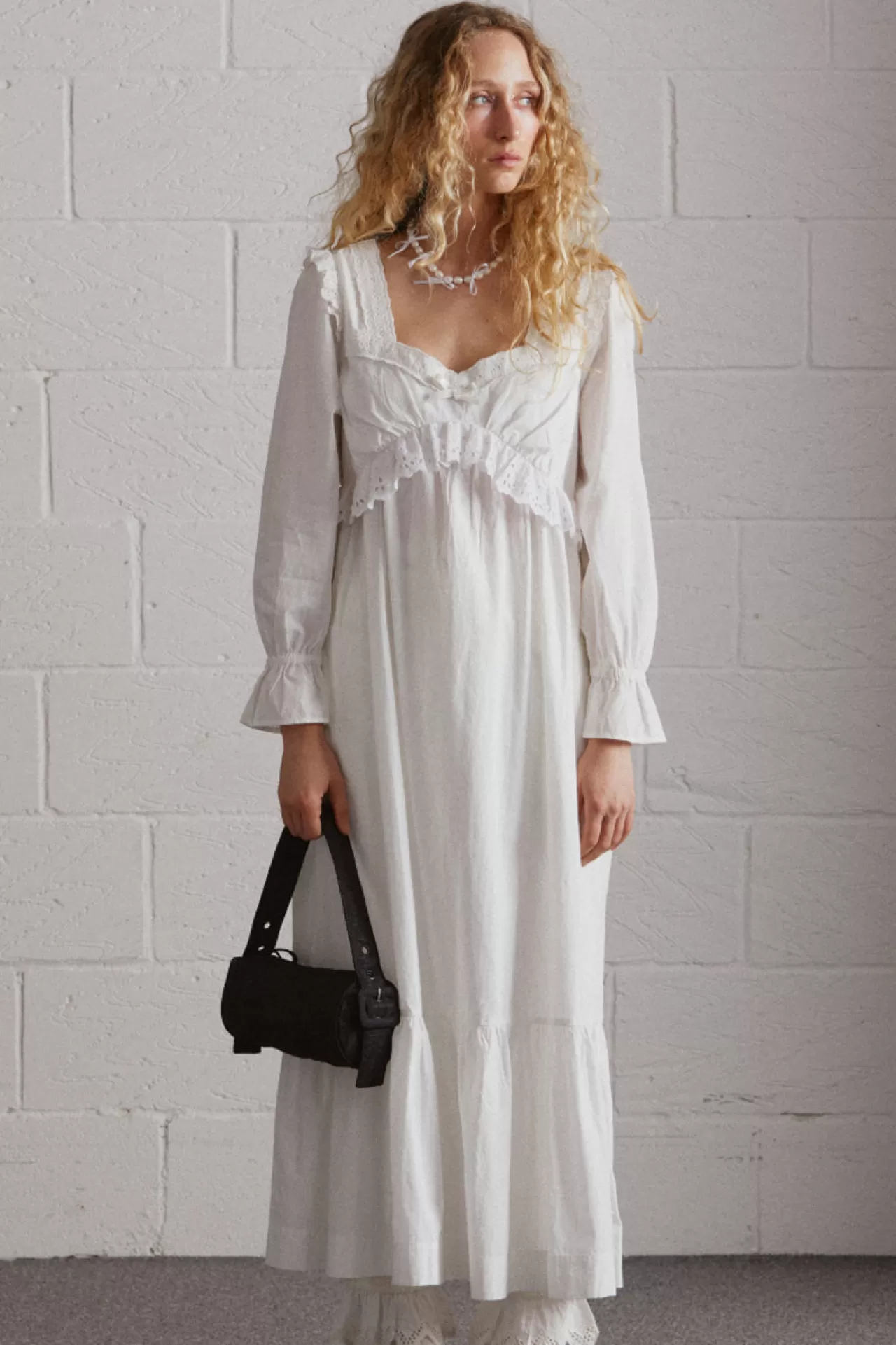 Cheap Damson Madder edith vintage midi - white
