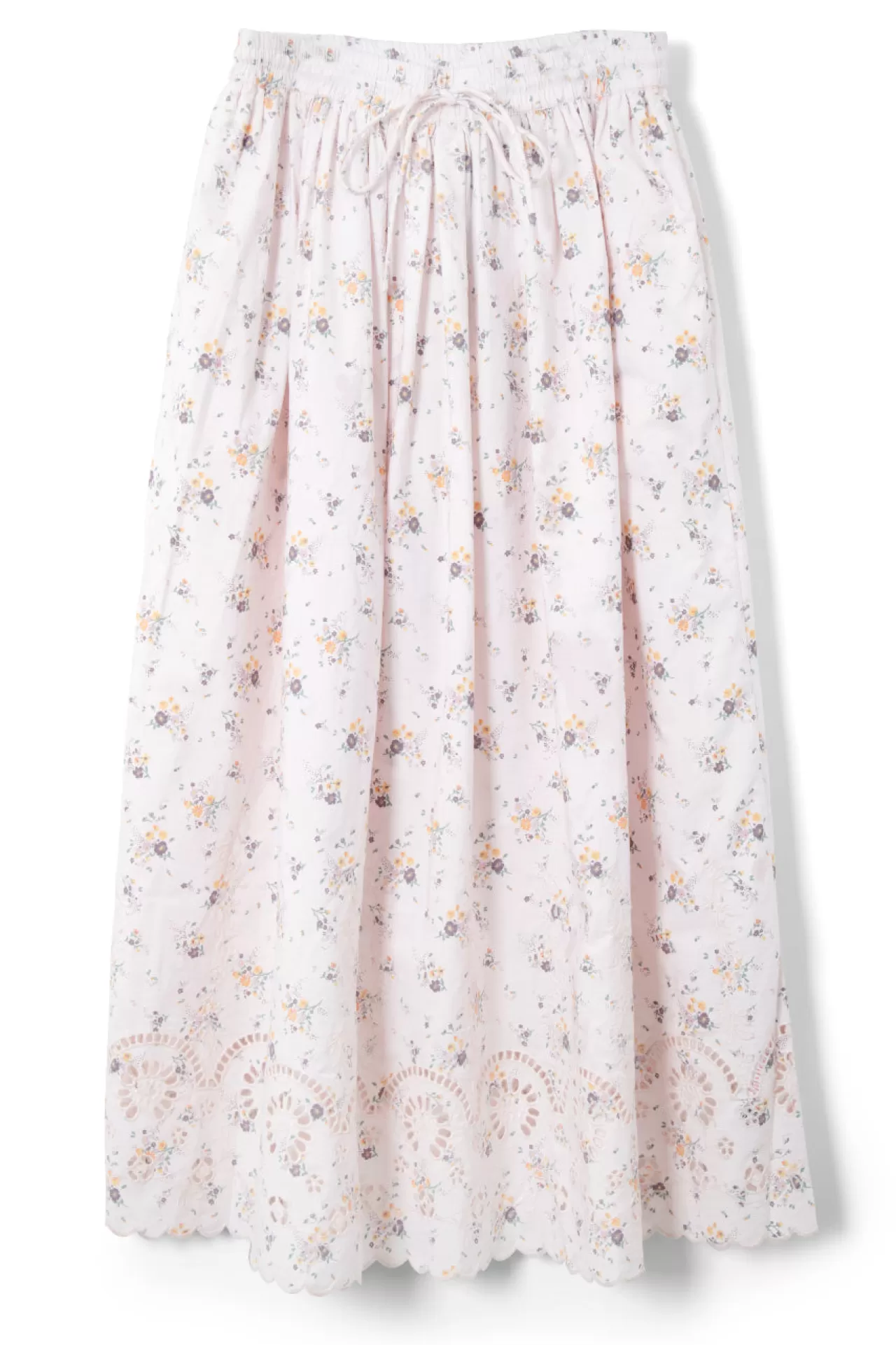 Discount Damson Madder gretchen skirt - vintage ditsy pink